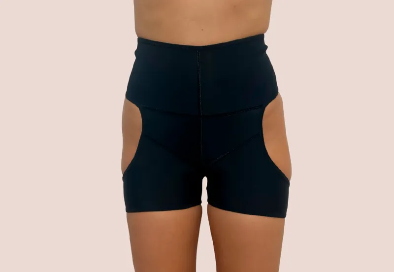 High Waisted Tummy Tuck Body Shaping Hip Lifting Shorts