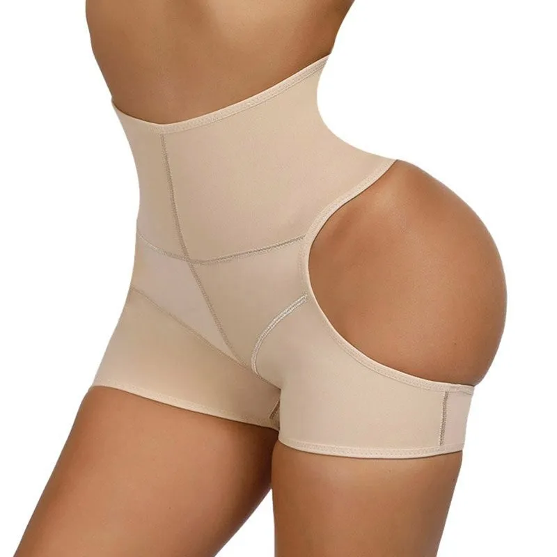 High Waisted Tummy Tuck Body Shaping Hip Lifting Shorts