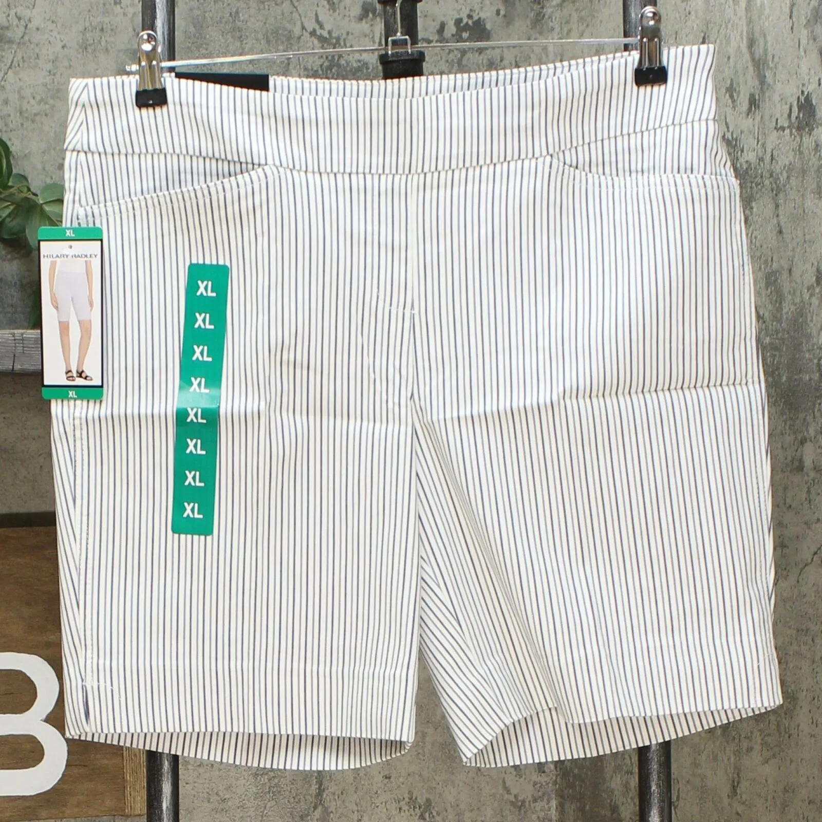 Hilary Radley Women's Stretch Pull On Bermuda Shorts