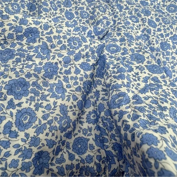 J. Crew Limited Edition Shorts Liberty D’Anjo Coastal Fabric Pleated High-Rise