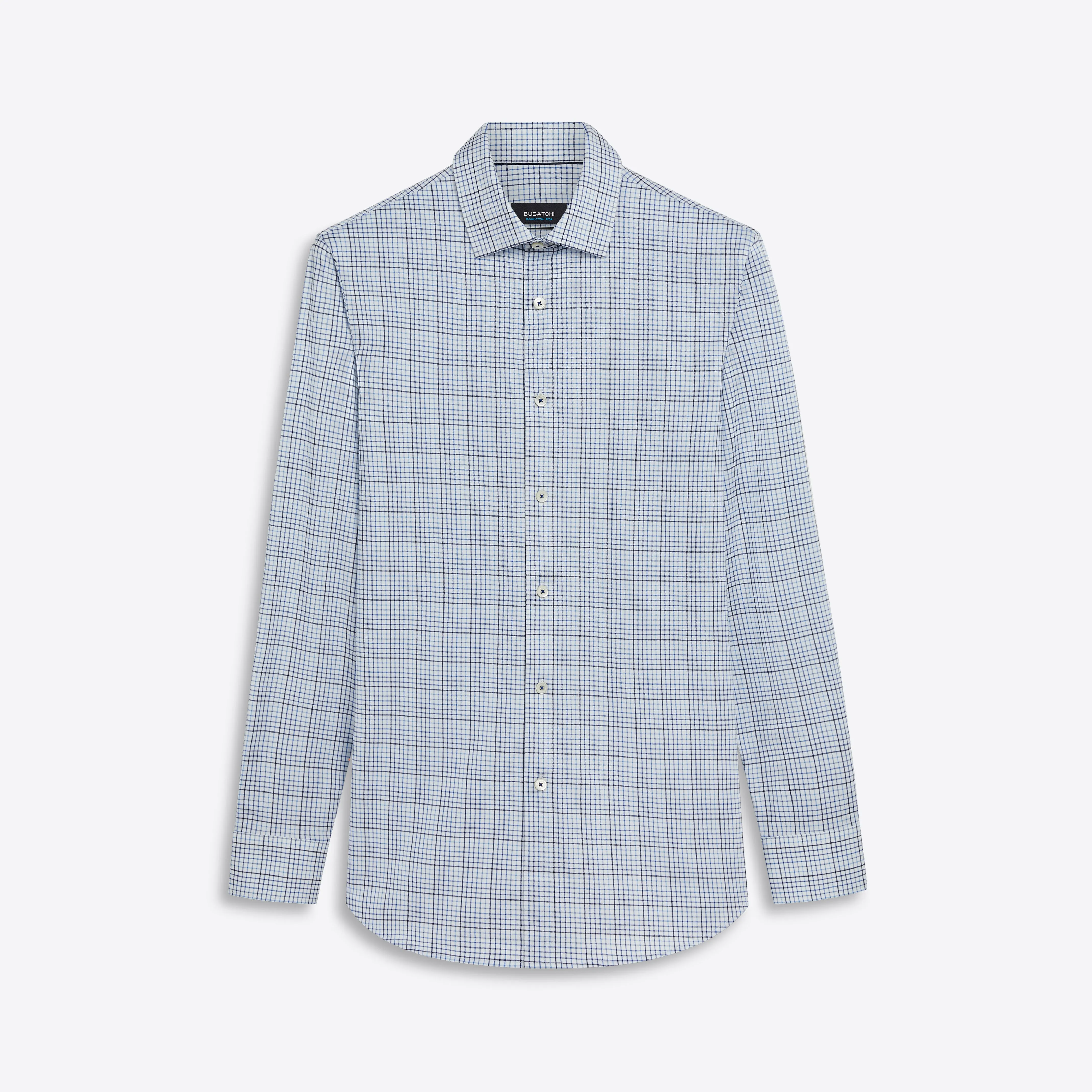 JAMES Grid Check OoohCotton Twill Shirt