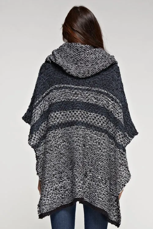 JASMINE COWL NECK PONCHO