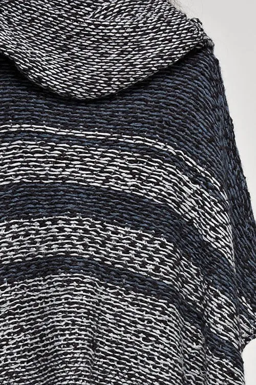 JASMINE COWL NECK PONCHO