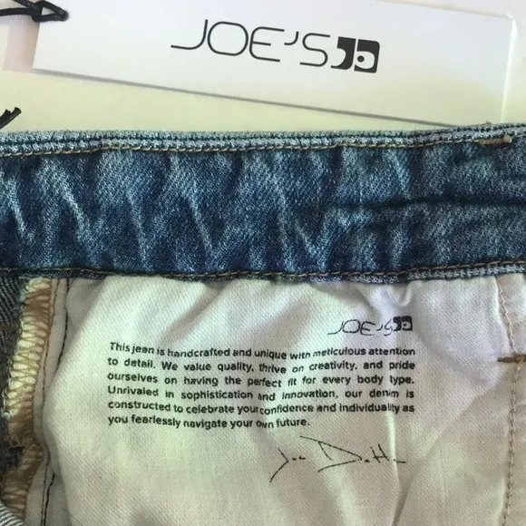 Joe's Jeans Hi-Rise Bermuda Jean Shorts sz 27