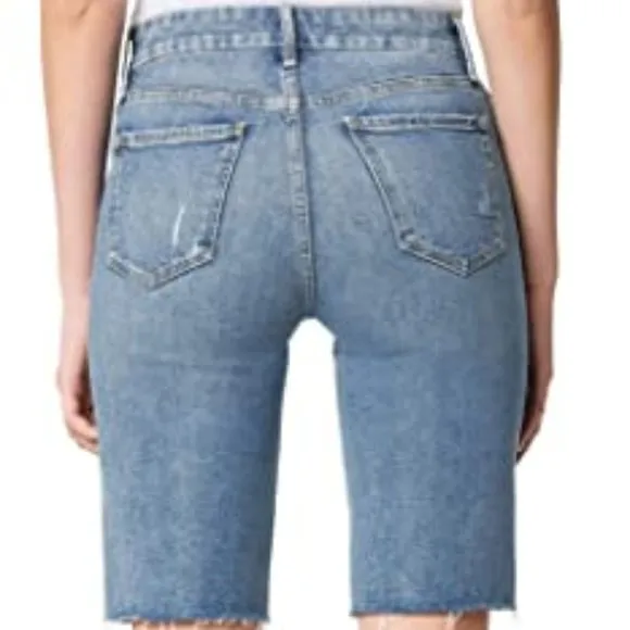 Joe's Jeans Hi-Rise Bermuda Jean Shorts sz 27