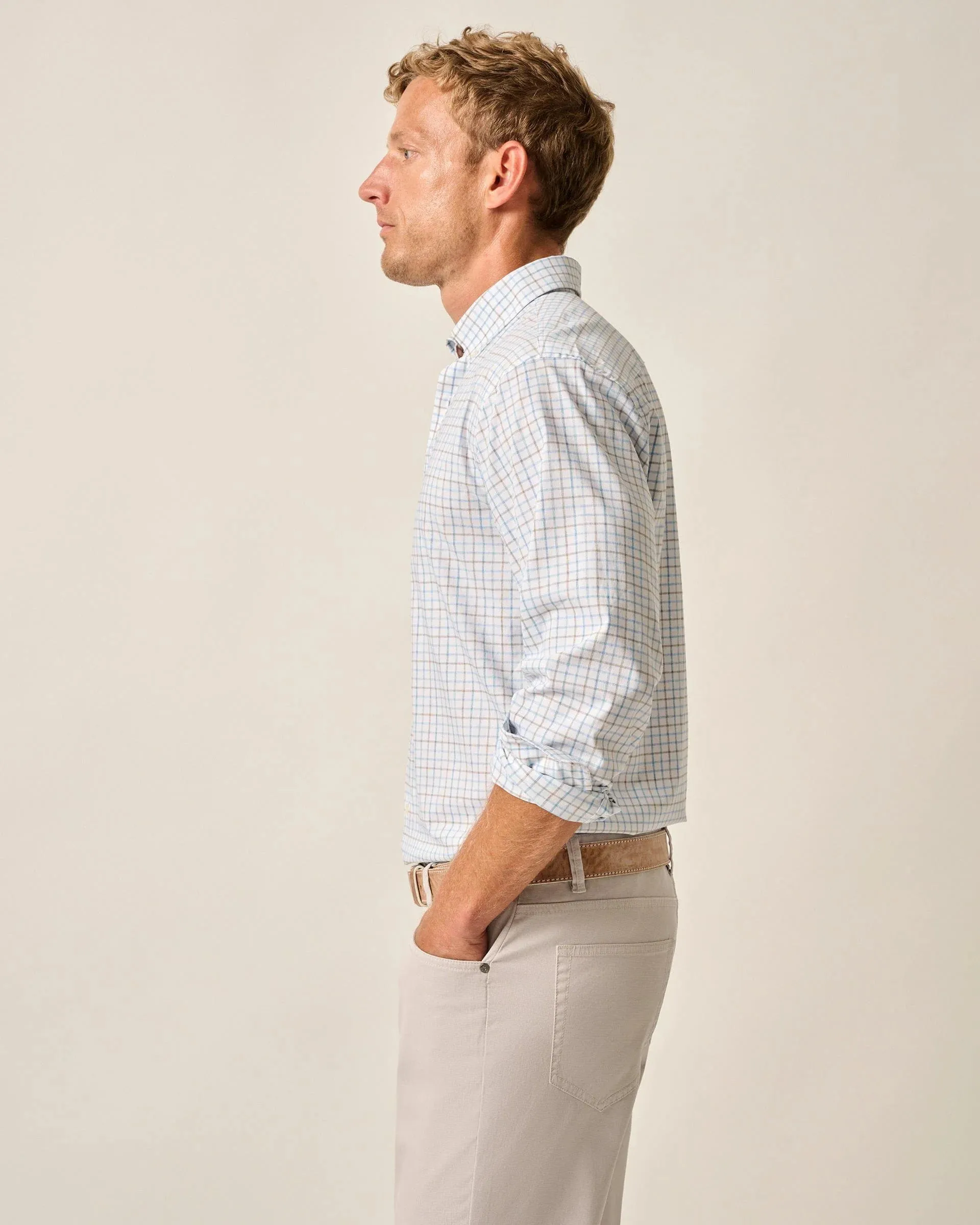 Johnnie-O Performance Button Up Shirt - Paddock