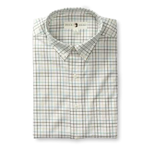 Joyner Plaid Cotton Twill Sport Shirt  