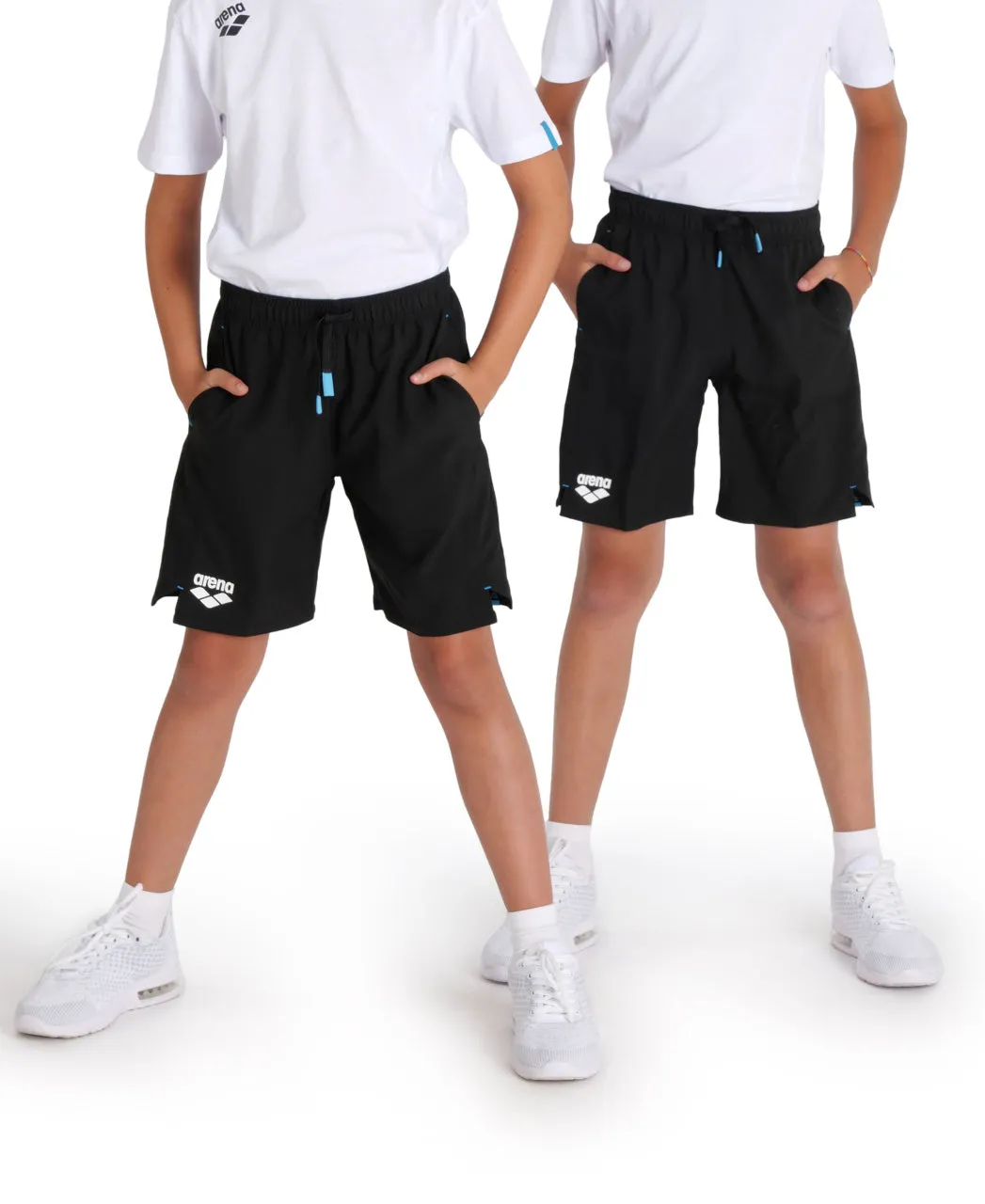 JR Team Bermuda Unisex Panel Short - Black