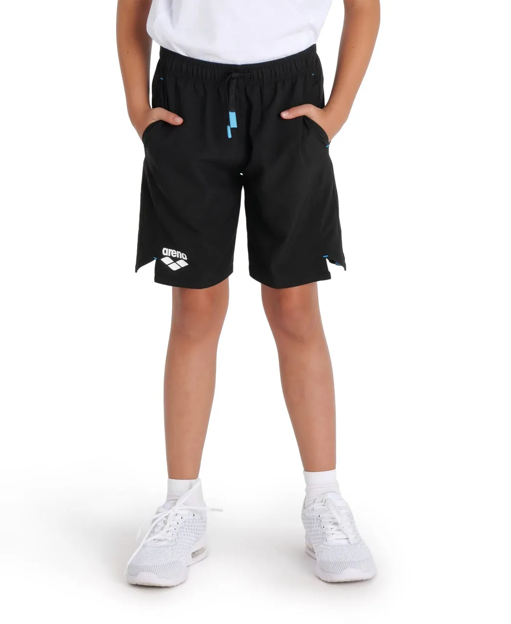 JR Team Bermuda Unisex Panel Short - Black