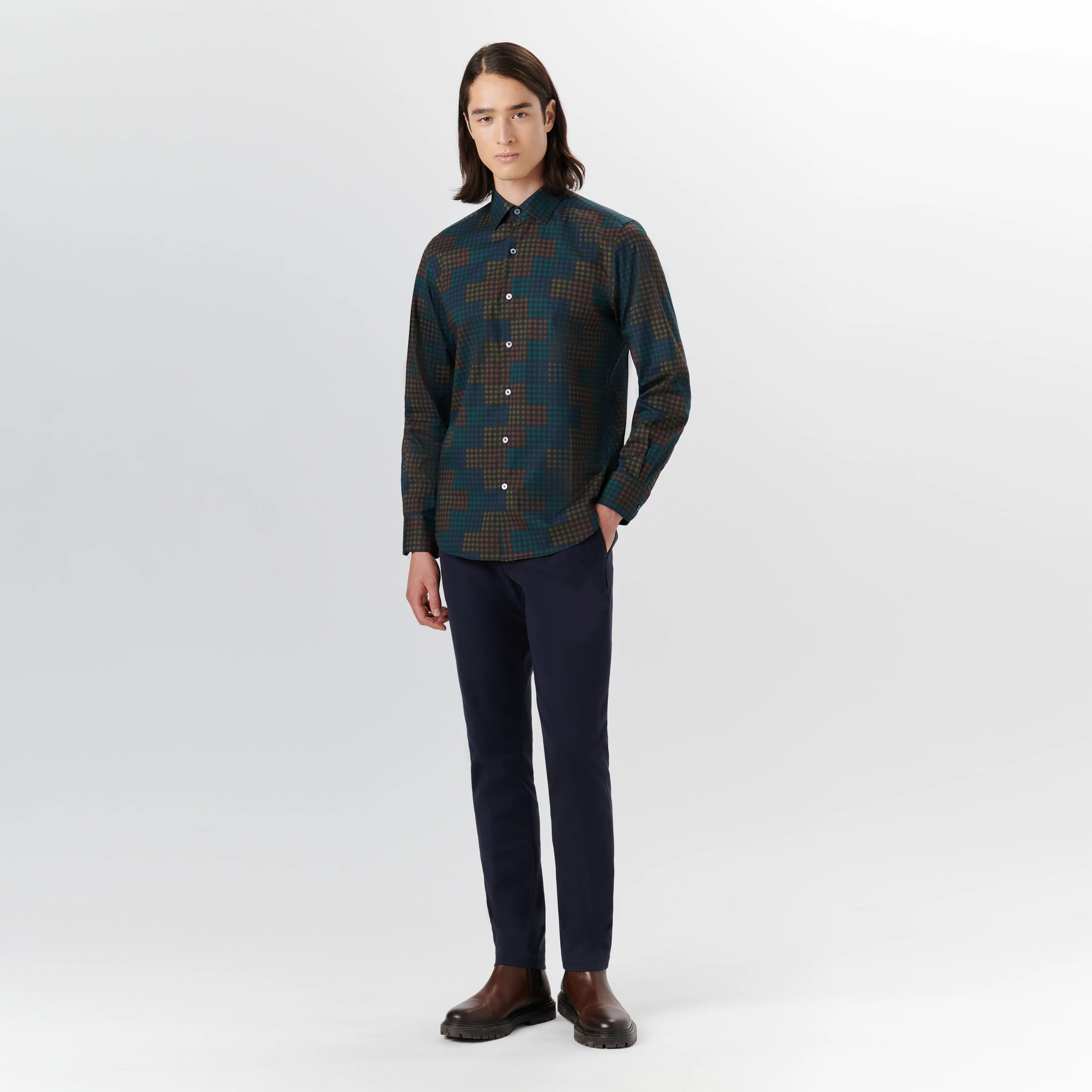 JULIAN Mini Check Shirt