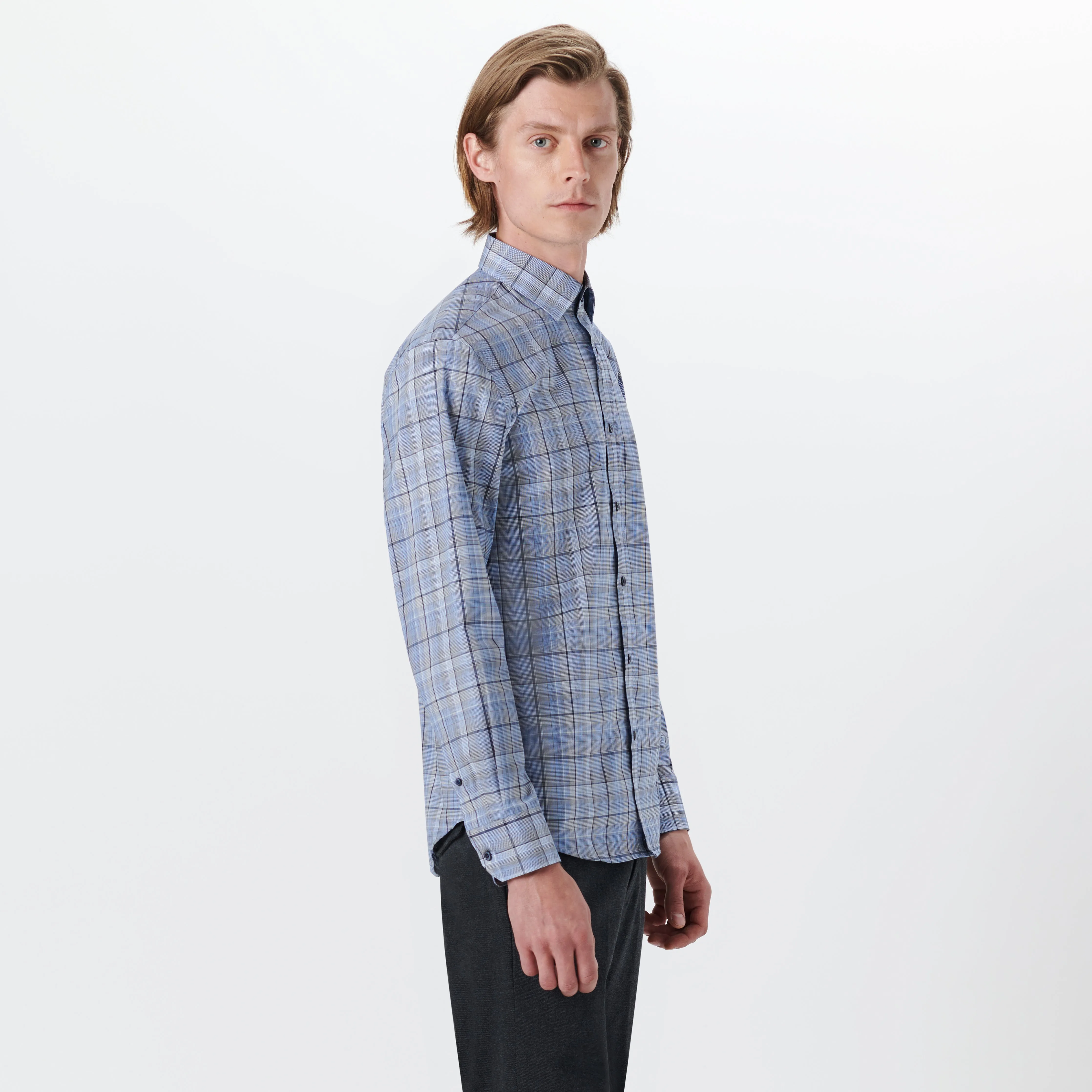 JULIAN Prince of Wales Check Shirt