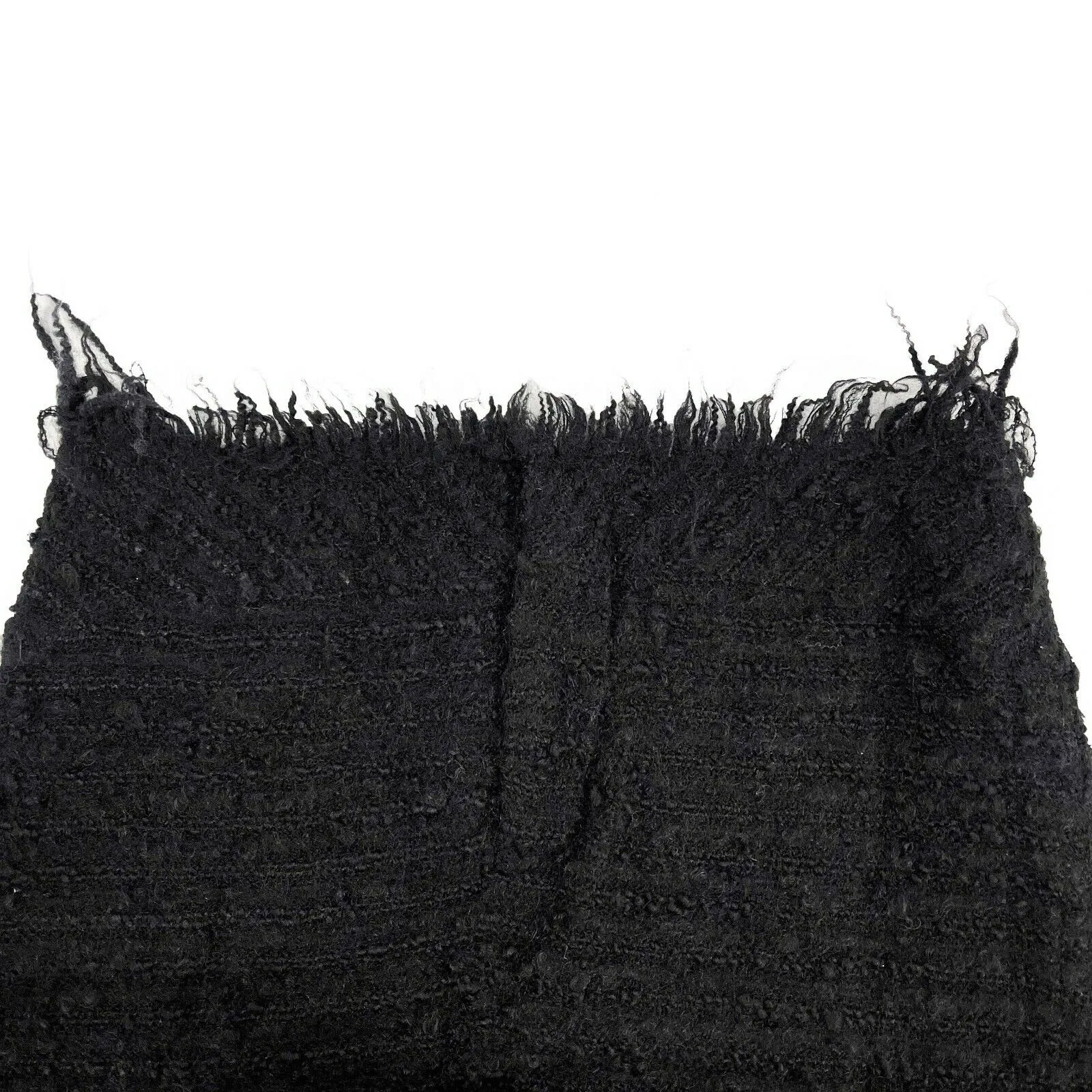 Junya Watanabe COMME des GARCONS - Tweed Fringe Mermaid Skirt - Black - Size M