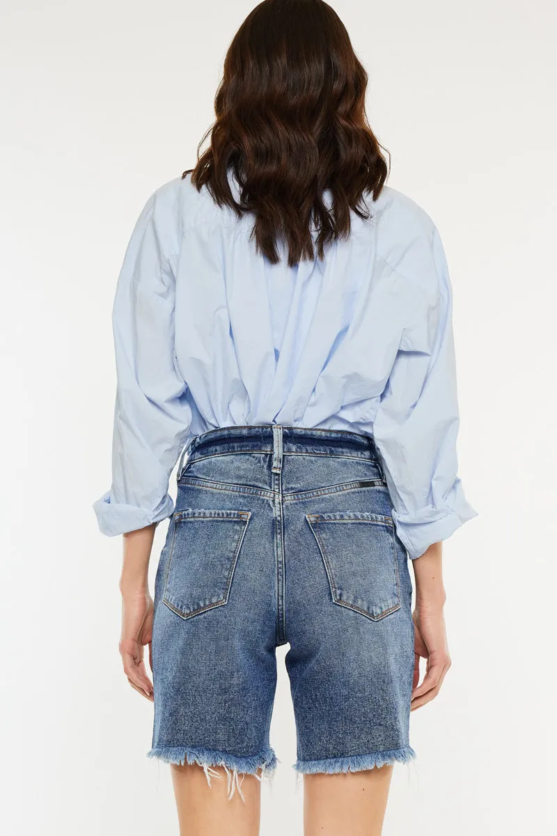 Katrina Ultra High Rise Bermuda Shorts