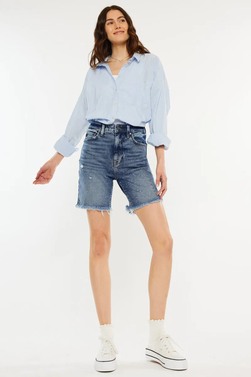 Katrina Ultra High Rise Bermuda Shorts