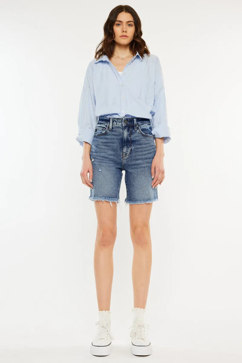 Katrina Ultra High Rise Bermuda Shorts
