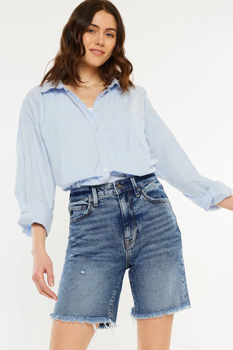 Katrina Ultra High Rise Bermuda Shorts