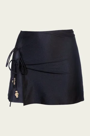 Kourtney Mini Skirt in Black