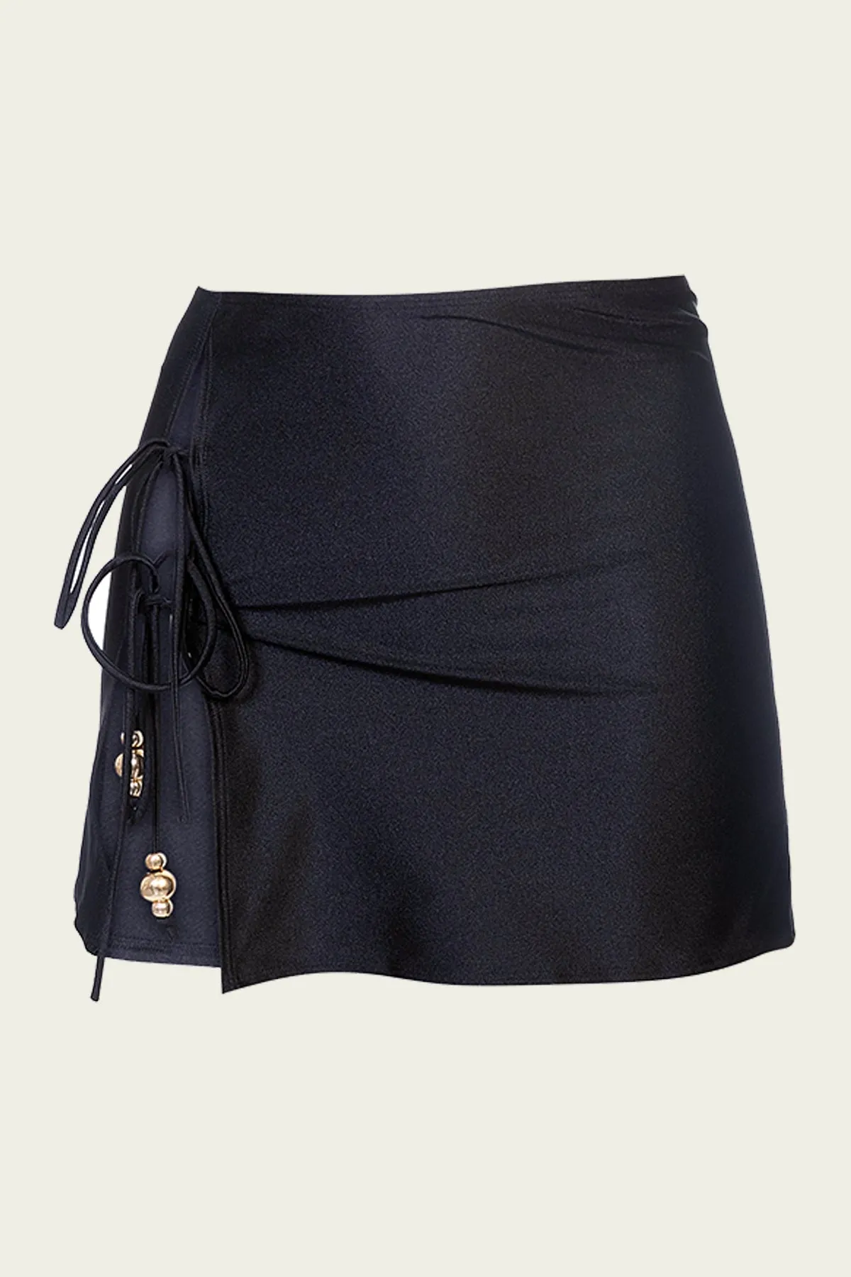 Kourtney Mini Skirt in Black