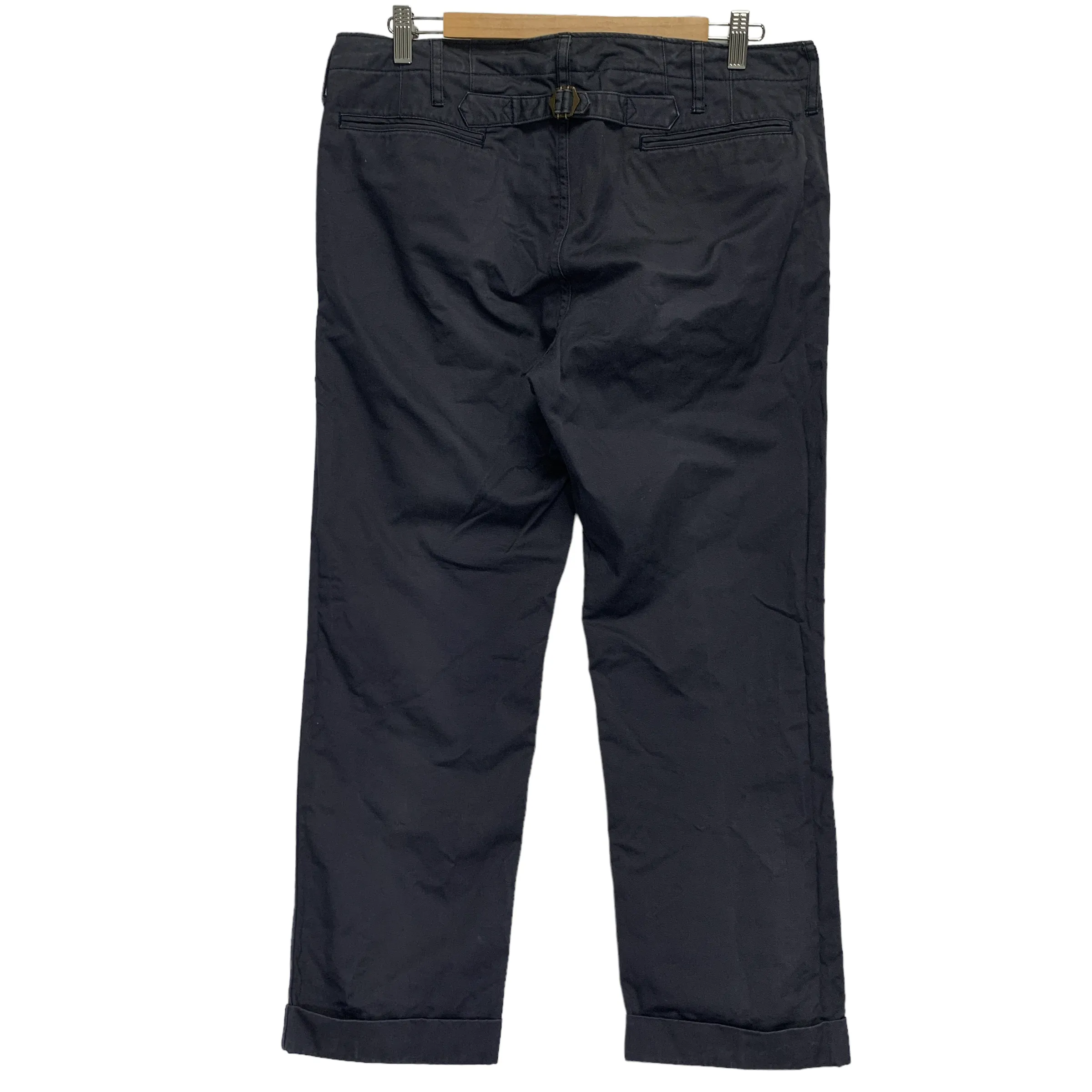 [L] Visvim 12SS High Water Chino Pants Navy