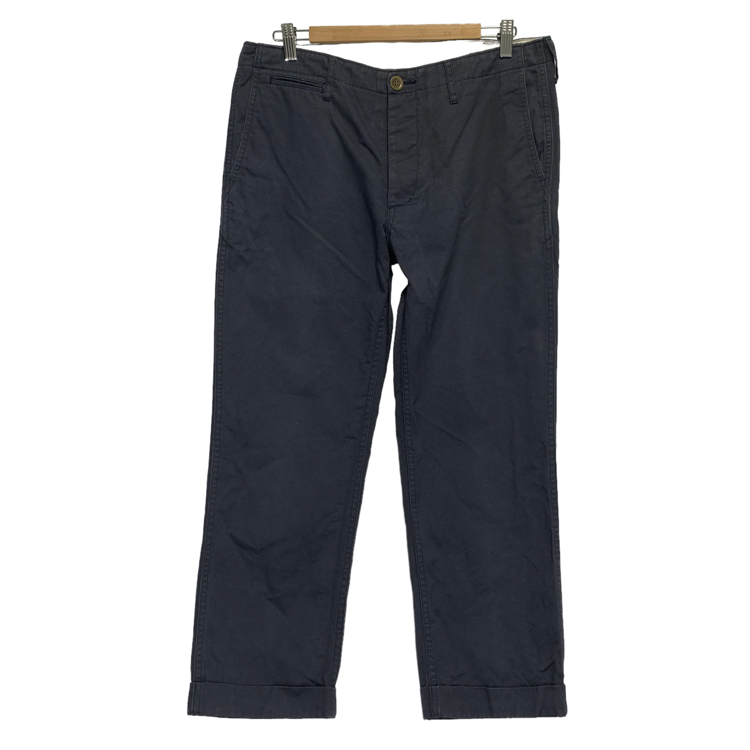[L] Visvim 12SS High Water Chino Pants Navy