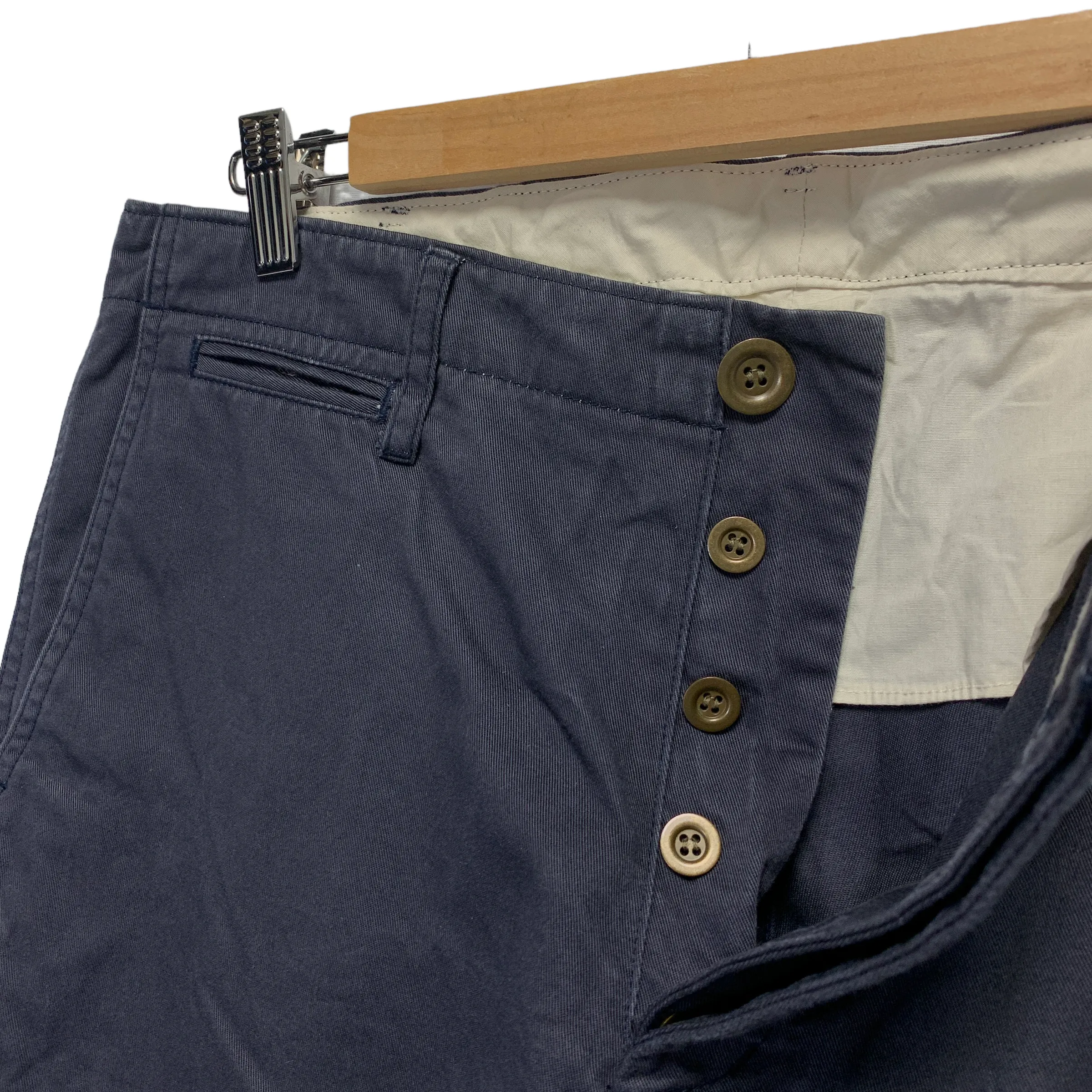 [L] Visvim 12SS High Water Chino Pants Navy