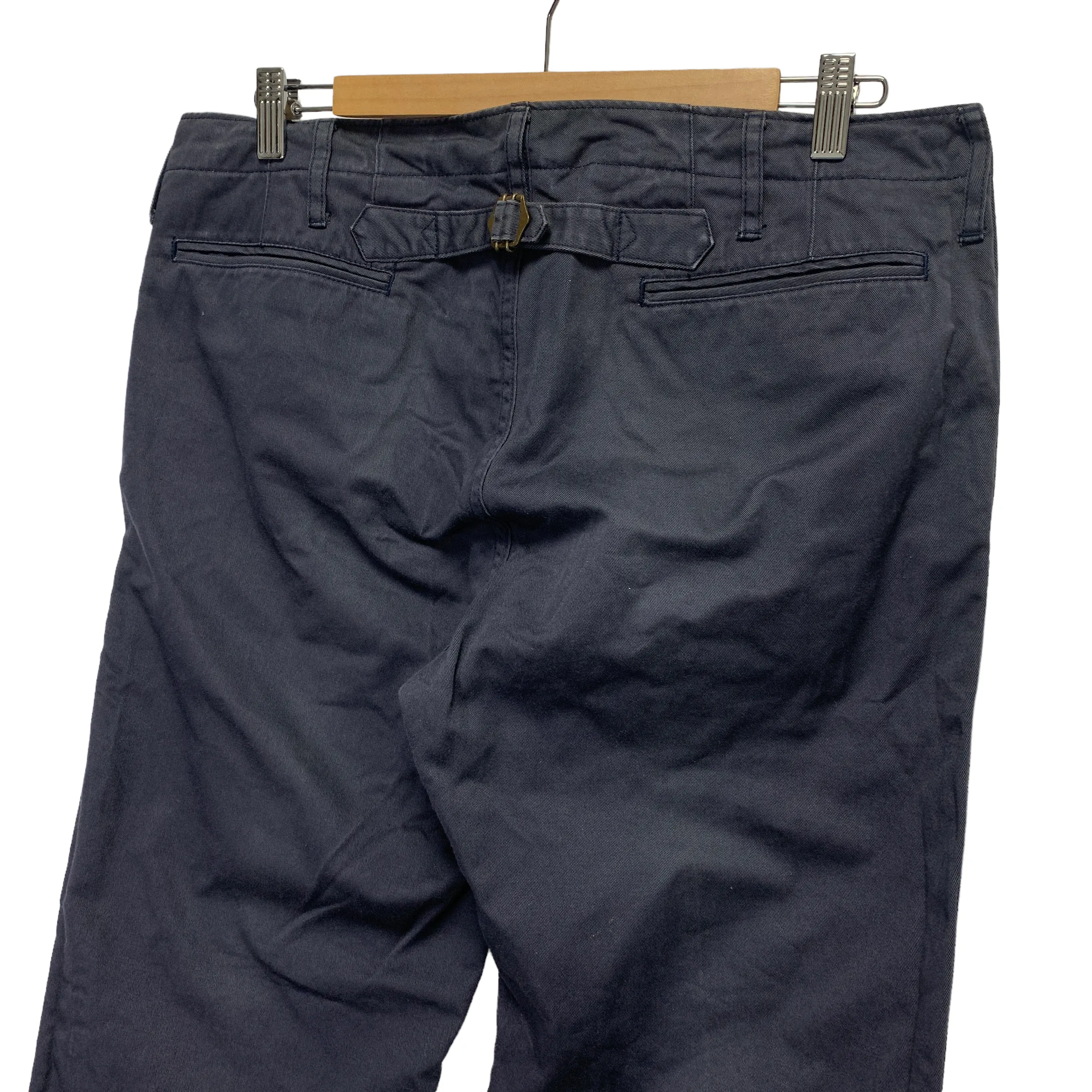 [L] Visvim 12SS High Water Chino Pants Navy