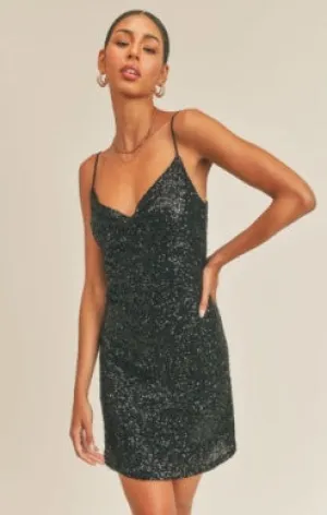 La Vie Sequin Mini Dress