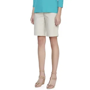 LAFAYETTE 148 NY Manhattan Bermuda Shorts Khaki Tan Beige Size 12