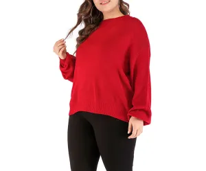 Large Size Women's Shirt Round Neck Shirt