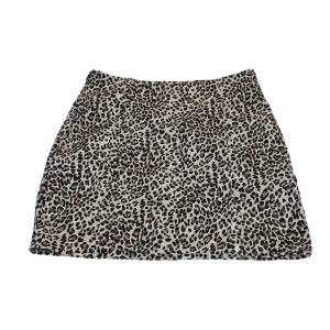 Leopard Mini Skirt