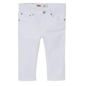 Levi's 511 Slim White Bermuda Shorts