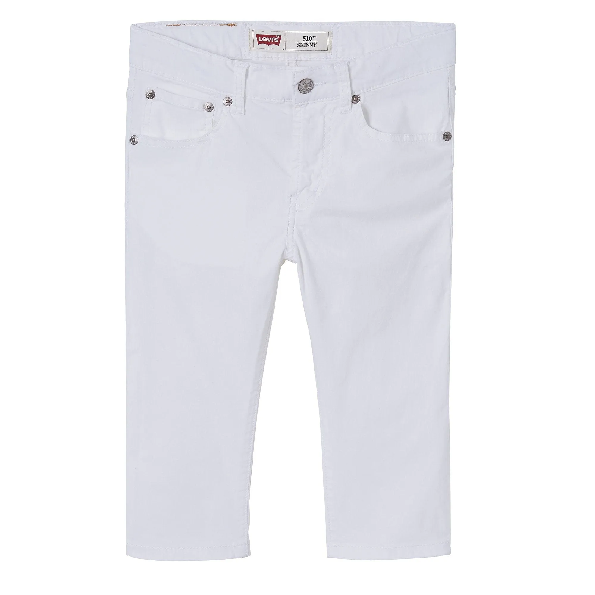 Levi's 511 Slim White Bermuda Shorts