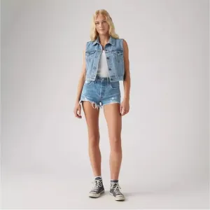 LEVIS Distressed 501 ORIGINAL FIT HIGH RISE SHORTS