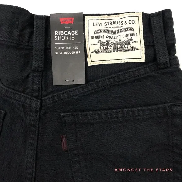 Levi's WellThread Ribcage High Waisted Shorts