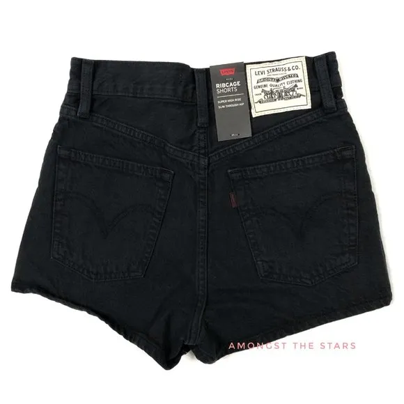 Levi's WellThread Ribcage High Waisted Shorts