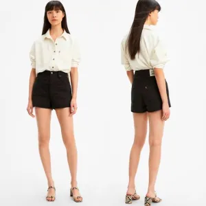 Levi's WellThread Ribcage High Waisted Shorts