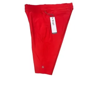 Lija Women's Golf Bermuda Shorts Coral Reef Red athleisure Size 10
