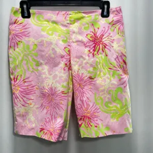 Lilly Pulitzer Summer 09 Resort Fit Bermuda Shorts Starfish Anemone Size‎ 2