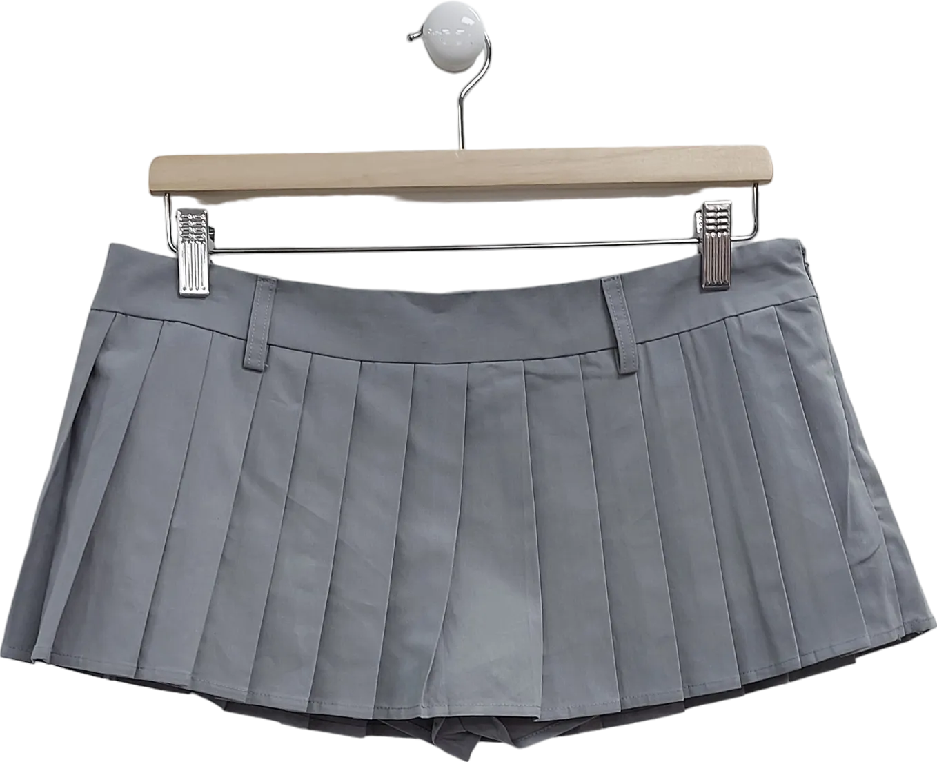 Lioness Grey Rider Mini Skirt UK S