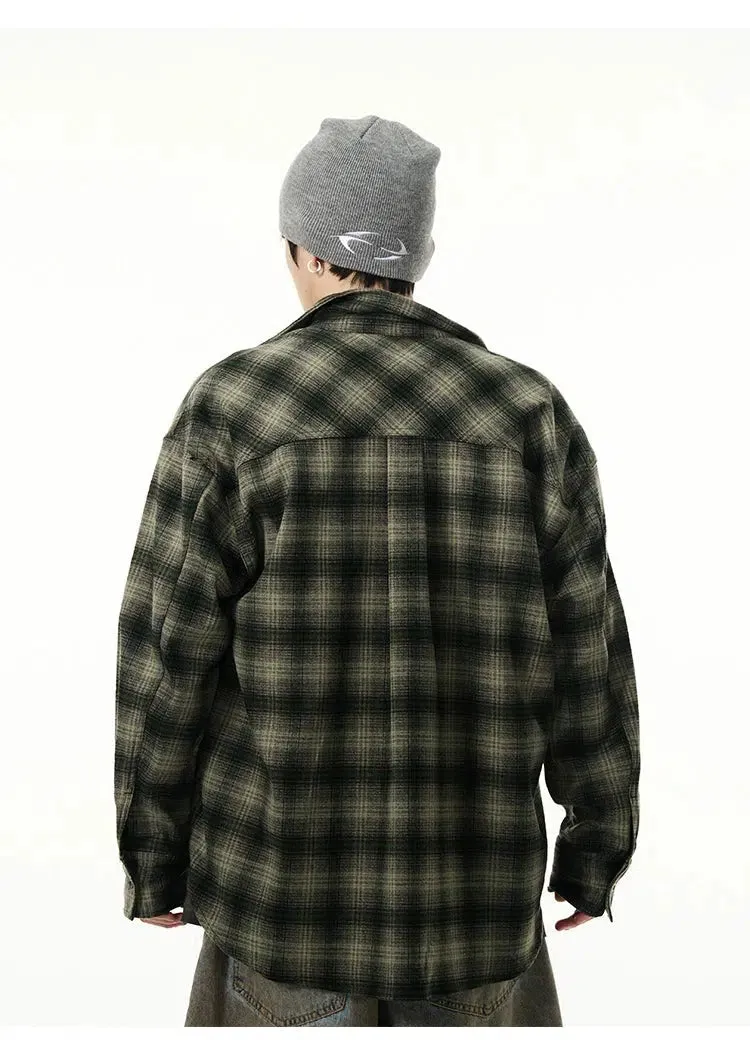 Long Sleeve Plaid Shirt