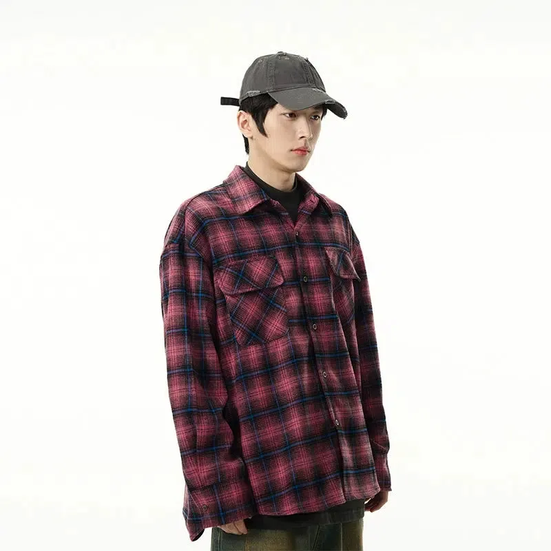 Long Sleeve Plaid Shirt