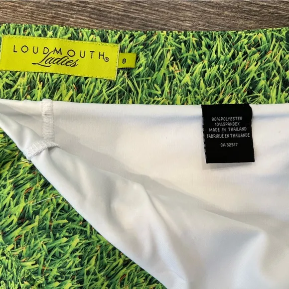 Loudmouth Ladies Size 8 Golf Skort