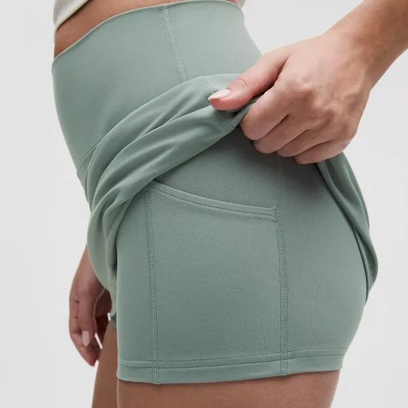 lululemon Align High-Rise Skirt in Grey Eucalyptus