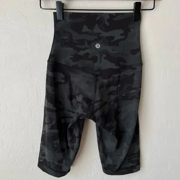 Lululemon align shorts green Camo 2