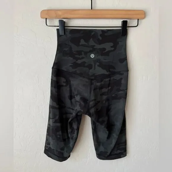 Lululemon align shorts green Camo 2