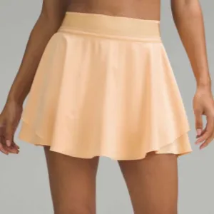 Lululemon Peach color Court Rival High-Rise Skirt *Long Summer Glow | Size 2