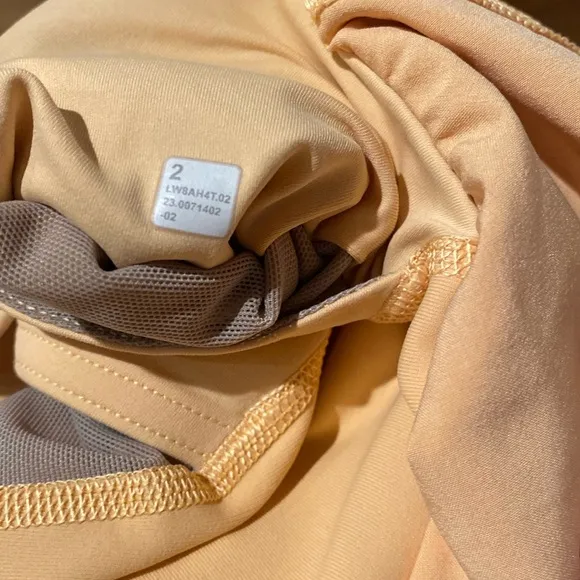 Lululemon Peach color Court Rival High-Rise Skirt *Long Summer Glow | Size 2