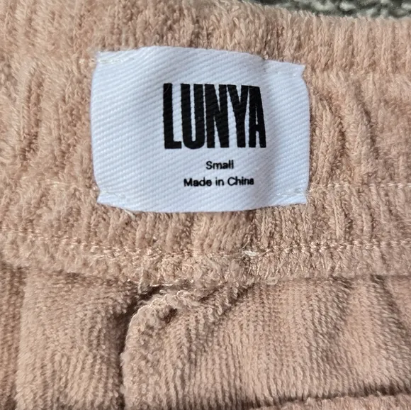 Lunya Knit Terry Short NWT
