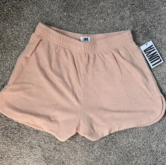 Lunya Knit Terry Short NWT