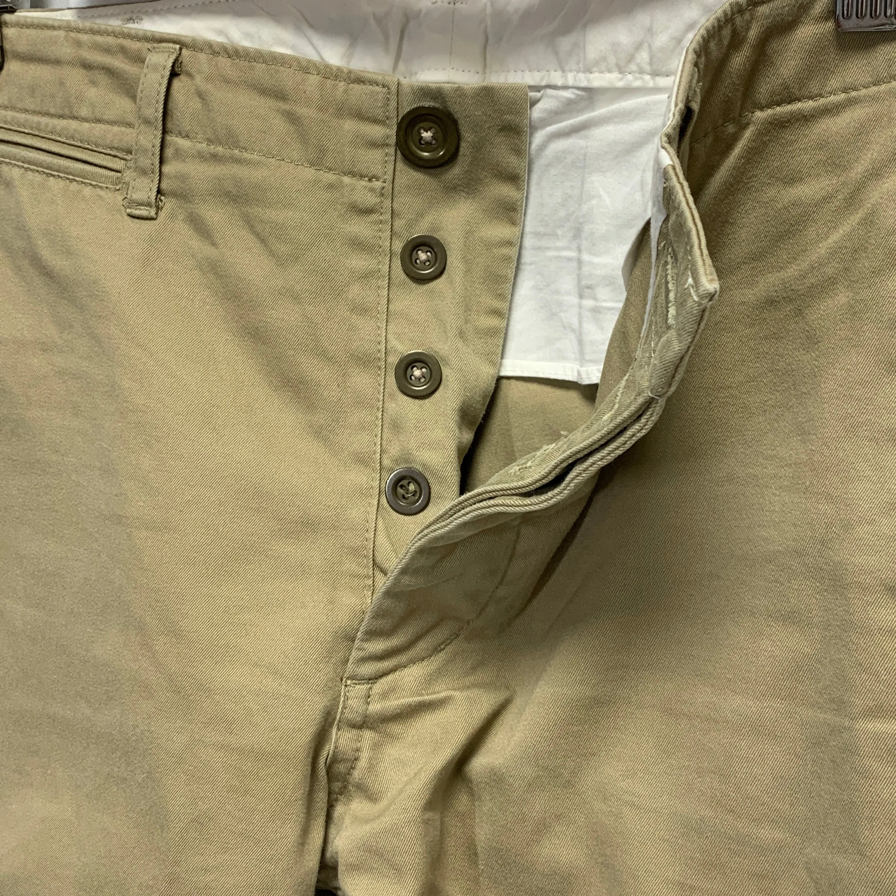 [M] Visvim High Water Chino Pants Beige